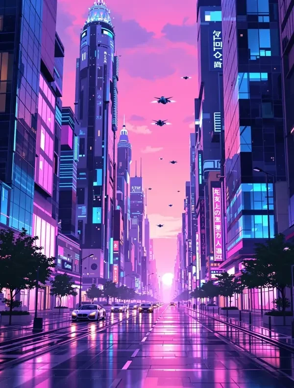 未来都市 番剧封面 - 新世界动漫